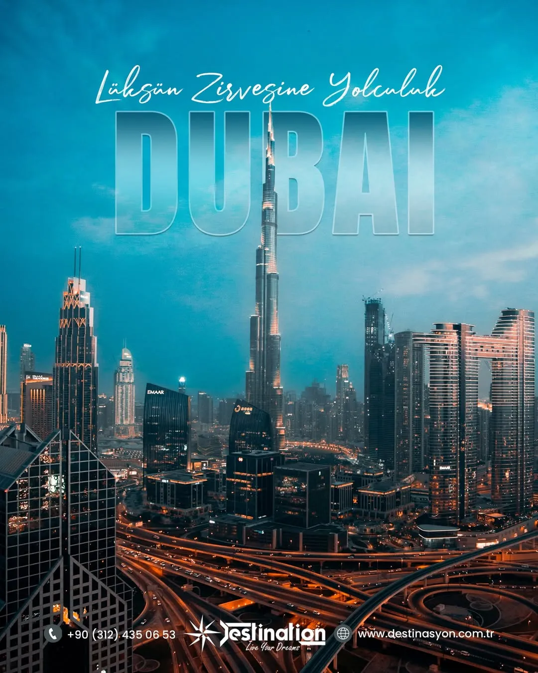 Hayallerin gökyüzüne değdiği şehir…Işıklar, lüks ve benzersiz deneyimler sizi bekliyor.Dubai’ye .jpg